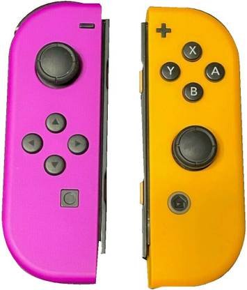 Clubics All New Gaming Joy Con for Nintendo Switch (Purple & Orange) Ultimate Edition