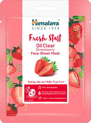 HIMALAYA Fresh Start Strawberry Face Sheet Mask
