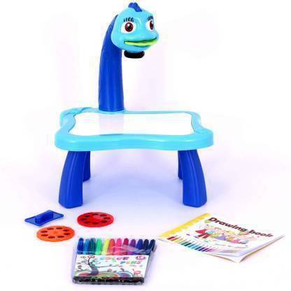 LIBRA Trace and Draw Projector Toy,Art Projector, Painting Drawing Table Led Projector Toddler Toy Educational Drawing Play-set for Kids Boys Girls Age 3+