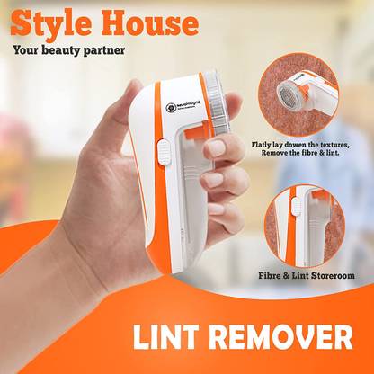 Pink Tokre NOVA Lint/Fabric Shaver for Cloths, Lint Remover for Woolen Sweaters, Blankets, Jackets/Burr Remover Pill Remover from Carpets LR101N Lint Roller