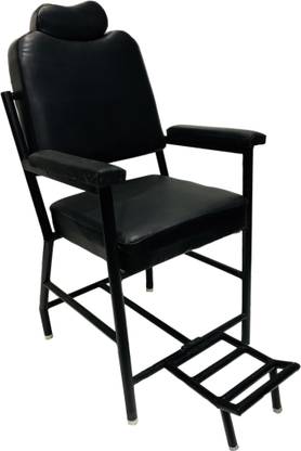 पी पी चेयर Beauty Parlor Salon Barber Cutting Chair, Without Push Back System (Black) मसाज चेयर