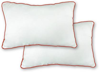 Fresh Up माइक्रोफाइबर ठोस सोने वाली तकिया 2 का पैक