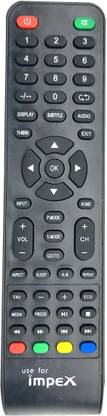 GIFFEN Compatible Remote For Impex Tv Smart Tv Remote Impex Remote Controller