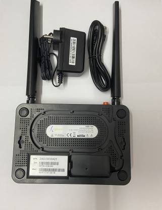 alphion ASEEE-1444 ONT GPON AND EPON Wireless Router 5 GHz, 2.4 GHz 1200 Mbps Wifi Speed Dual Band External Antenna Access Point Mode, Ethernet (Cable Broadband), Both (Ethernet and ADSL)