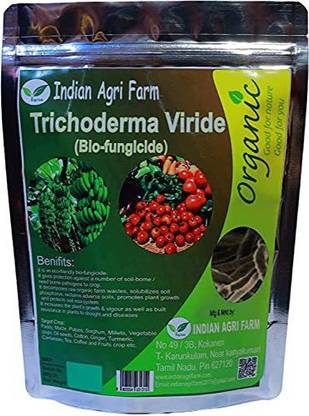IAgriFarm Tricoderma viride for improve plant health and seed germination for all plants Manure