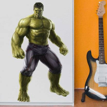 Decor Area 58 cm Hulk Wall Sticker & Decal Self Adhesive Sticker
