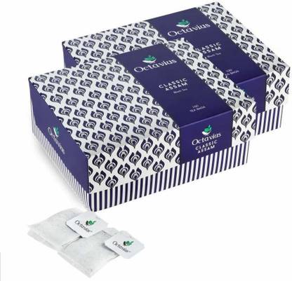 Octavius Classic Assam Black Tea Black Tea Bags Box