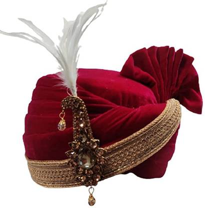 RAM MURTI ENTERPRISES Self Design Pagri