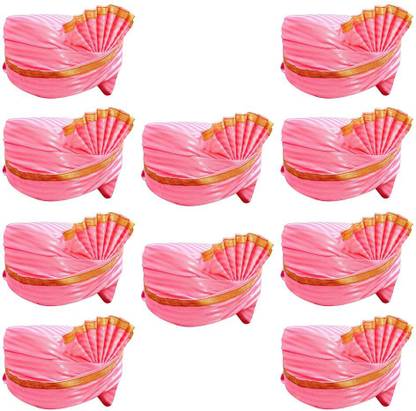 Parkash Store Striped, Embellished Pagri