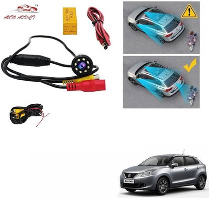 AuTO ADDiCT Reverse Parking Camera Car Rear View(Waterproof,LED,Night Vision) for Maruti Suzuki Baleno Nexa Reverse Assist Camera System