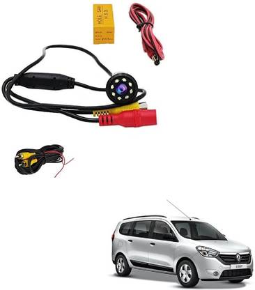 AuTO ADDiCT Reverse Parking Camera Car Rear View(Waterproof,LED,Night Vision) for Renault Lodgy Reverse Assist Camera System
