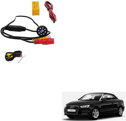 AuTO ADDiCT Reverse Parking Camera Car Rear View(Waterproof,LED,Night Vision) for Audi A3 Cabriolet Reverse Assist Camera System