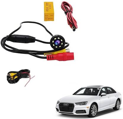 AuTO ADDiCT Reverse Parking Camera Car Rear View(Waterproof,LED,Night Vision) for Audi A4 Reverse Assist Camera System