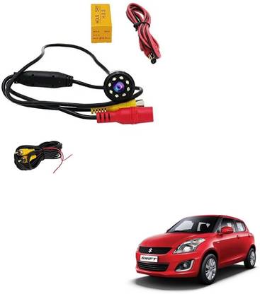 AuTO ADDiCT Reverse Parking Camera Car Rear View(Waterproof,LED,Night Vision) for Maruti Suzuki Swift New (2011-2017) Reverse Assist Camera System