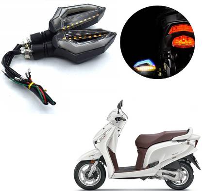AuTO ADDiCT Front, Rear LED Indicator Light for Honda Aviator