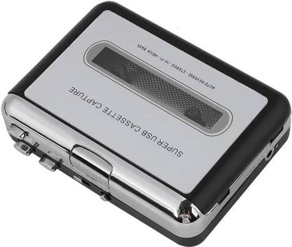 microware Portable Cassette Player, Tape to MP3 Converter Cassette Tap Player with Earphone, USB Cassette Capture Tape to PC CD Player Cassette Recorde MP3 Player