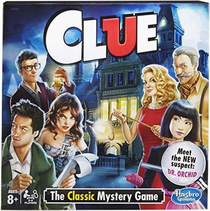 HASBRO GAMING Clue Game Board Game Accessories
