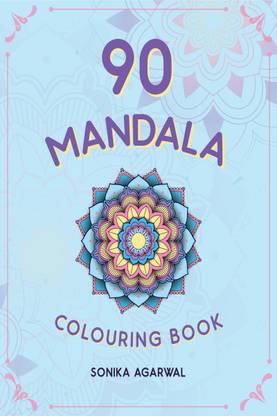 90 Mandala Colouring Book