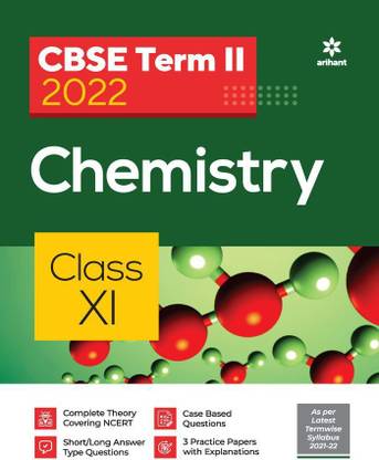 Arihant CBSE Chemistry Term 2 Class 11 for 2022 Exam (Cover Theory and MCQs)