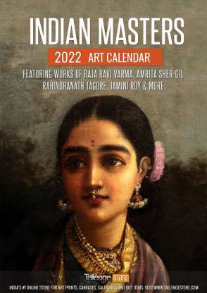 Tallenge 2022 Wall Calendar - Art by Indian Masters 2022 - 2023 Wall Calendar