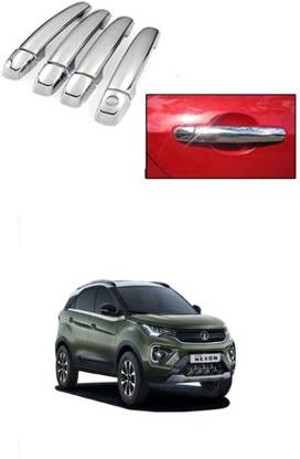 BLACK SNAKE NEXON NEW VERSION CHROME HANDLE PACK OF 4 Car Grab Handle Cover