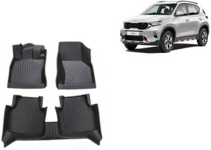 Trac Plastic, Rubber Tray Mat For  Kia Sonet