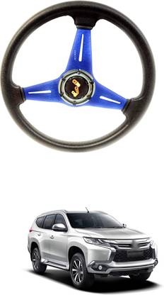 PRTEK Hand Stiched Steering Cover For Mitsubishi Pajero Sport