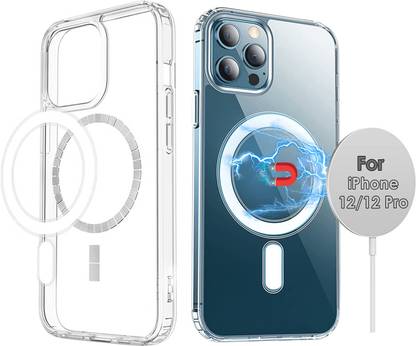 CellFAther Back Cover for Apple iPhone 12 Classic Hybrid Magnetic Shockproof Military-Grade Protection Case