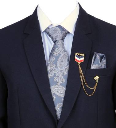 RANDOM STRIPE Satin Tie Pin Set