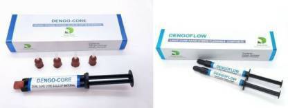 Dengen Dental Dengo Core Dengoflow Light Cure Composite 2*2gm Dental Elevator