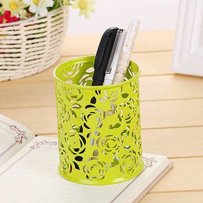 CLAPPERZZ 1 Compartments Metal Pen Stand