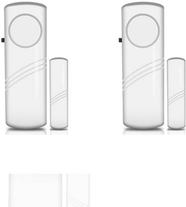 Cezo Wireless Door Window Open Alert Home Security System Siren/Alarm, Standard Size, White- Set Of 2 Door & Window Door Window Alarm