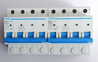 Chint DC MINIATURE CIRCUIT BREAKER 1000V 63A - 02 MCB