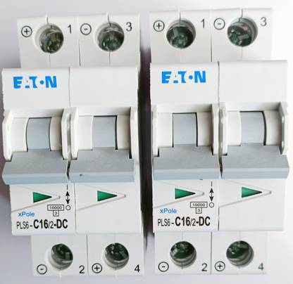 Eaton DC MINIATURE CIRCUIT BREAKER 500V 16A - 02 MCB