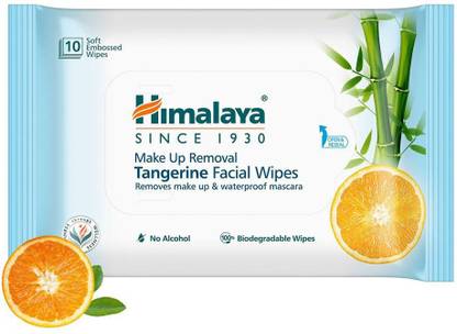 HIMALAYA Make Up Removal Tangerine Facial Wipes