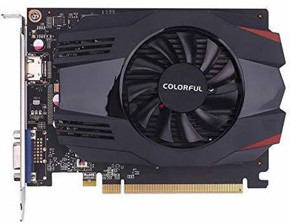 Colorful NVIDIA GeForce GT 1030 2GB GDDR5 64-Bit DP1.4 / SL-DVI/HDMI 2.0b / Graphic Card/DirectX 12.1 GDDR5 2 GB NVIDIA Chipset 64 bit 1468 MHz Graphics Card