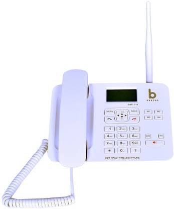 Beetel F1K Corded Landline Phone with Answering Machine