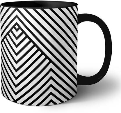 Loot store Horizontal line design Ceramic Coffee Mug