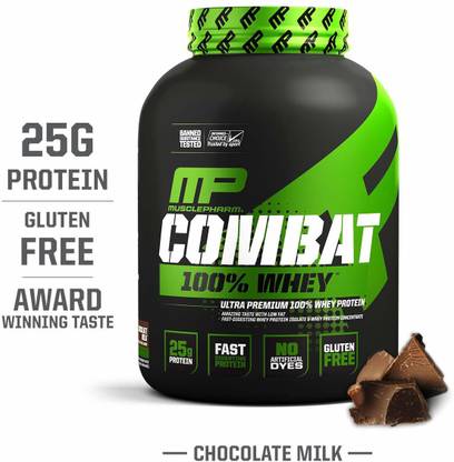MUSCLEPHARM MP COMBAT 100% WHEY CHOCOLATE MILK 2.27 KG Protein Shake