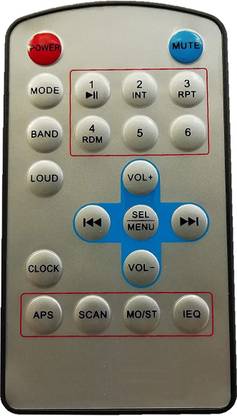 Nij MP3 Compatible For Car Player USB FM Player Remote Control GEESONIC Remote Controller