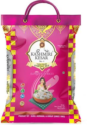 kashmiri keshar LOW SUGAR Wada Kolam Rice (Medium Grain, Steam)