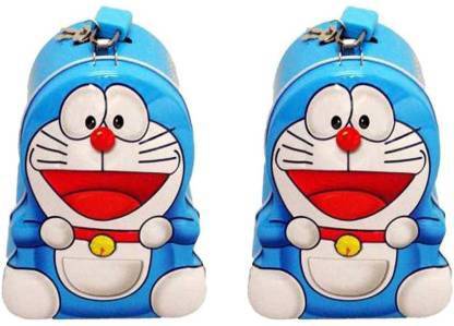 QWICK CLICK New Design Cartoon Character Piggy Coin Bank (Pack of 2) Coin Bank