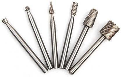 Krost 6PCS HSS ROTARY Rotary Bit Set