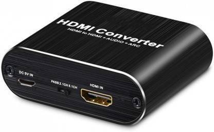 microware 4K HDMI Audio Extractor 5.1 extractor HDMI-compatible splitter HD To Audio Extractor Optical TOSLINK SPDIF Media Streaming Device
