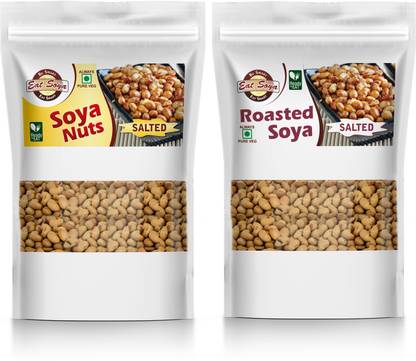Eat Soya SOYA NUTS SALTED AND ROASTED SOYABEAN SALTED
