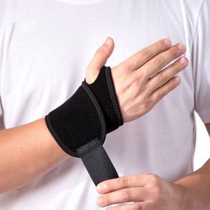 ZIDEE Advanced t with RIGHT HAND Wrist Band for Gym(left hand Wrist Support