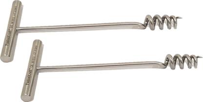 FusionKraft Doyen Myoma Screw, T Handle, 7" (Pack of 2) Surgical Screw