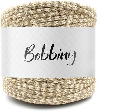 Bobbiny Brown White Mix Thread