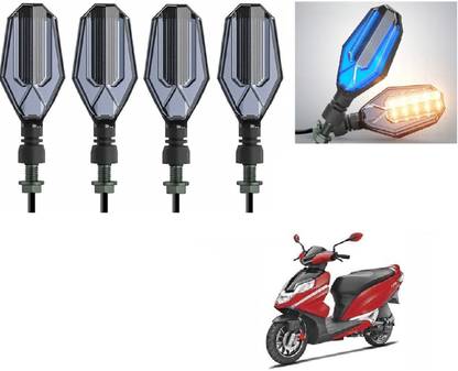 AuTO ADDiCT Front, Rear LED Indicator Light for Hero Duro DZ