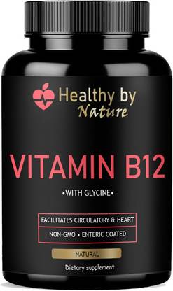Healthy By Nature Organic B Complex Vitamins B12 and Biotin Advanced